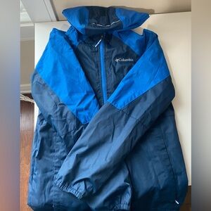 Columbia Kids Fleeced lined rain coat